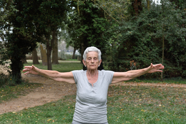 Gimnasia para mayores en parques