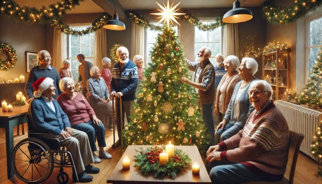 navidad en residencia
