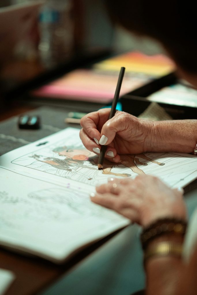 Grupo Ciudad Jardín | Arteterapia: Ejercicios de dibujo para ancianos en residencias Dibujo guiado como arteterapia para adultos