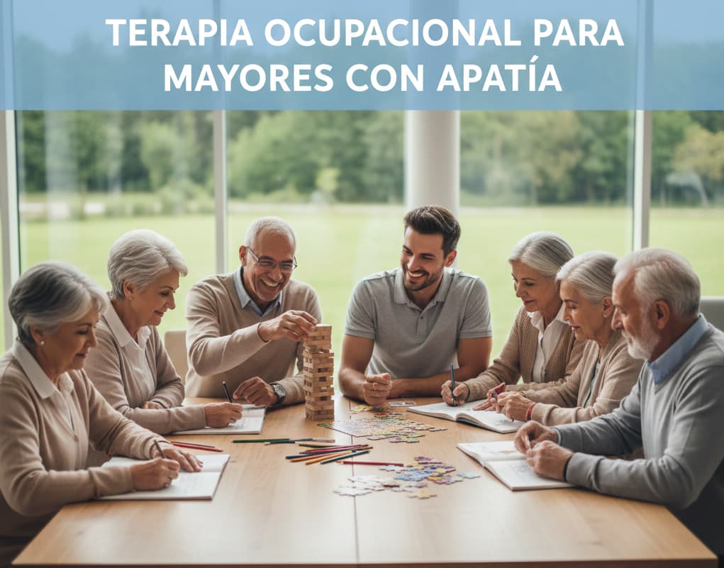 Grupo Ciudad Jardín | Rehabilitación cognitiva: Ejercicios para ayudar a combatir la apatía en adultos mayores motivar a un adulto mayor con apatía