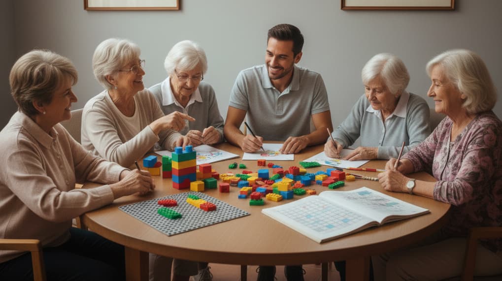 Grupo Ciudad Jardín | Rehabilitación cognitiva: Ejercicios para ayudar a combatir la apatía en adultos mayores Ejercicios de rehabilitación cognitiva