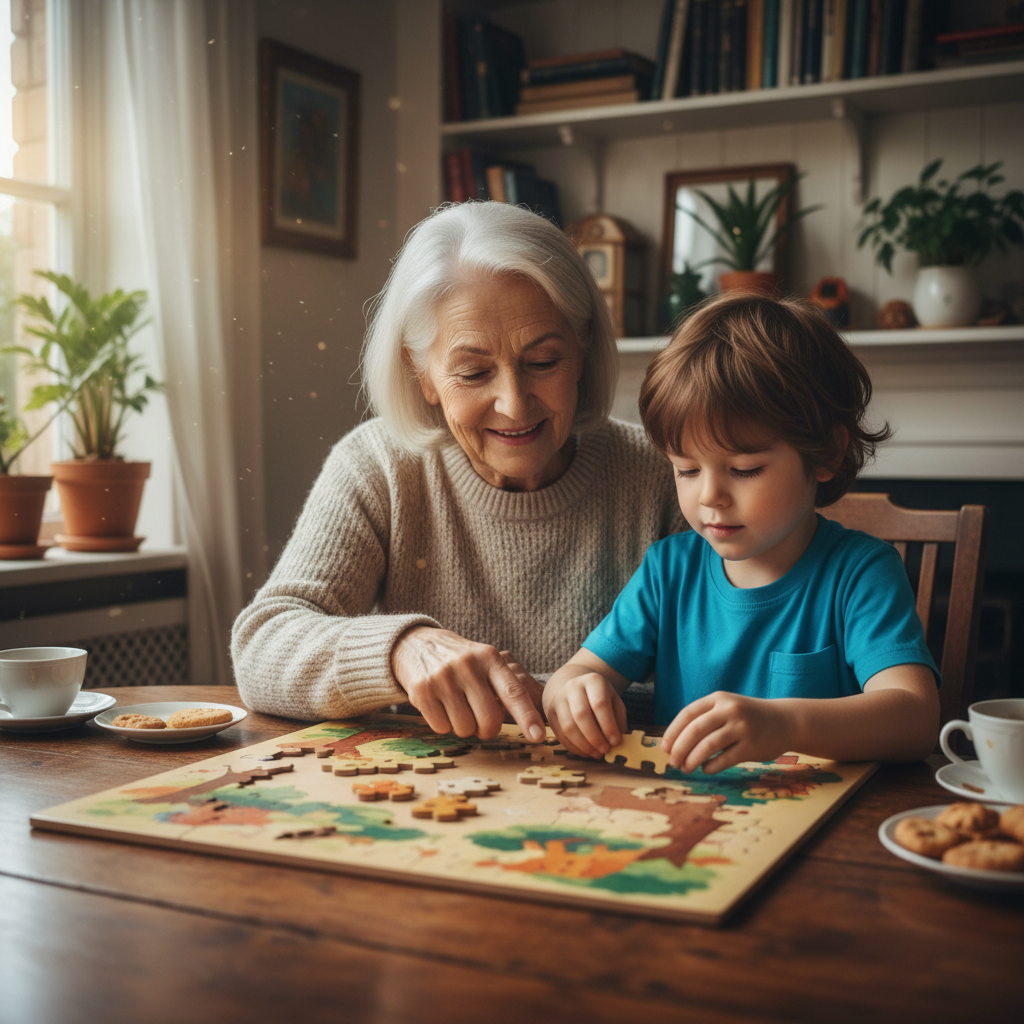 Grupo Ciudad Jardín | Prevención del deterioro cognitivo: Juegos mentales poco explorados Interacción intergeneracional durante una actividad cognitiva